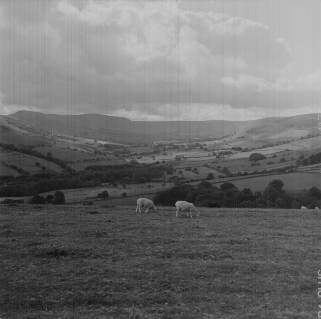 The Edale Valley - from Roman Road.